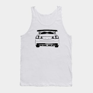 Civic Type R FD2 Back View Sketch Art Tank Top